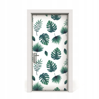 Nálepky na dvere Palma Monstera 95x205