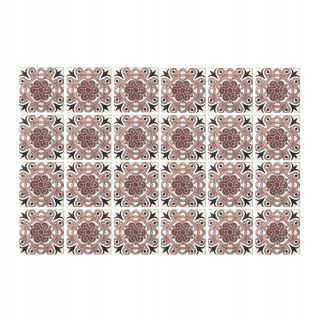 Samolepiace nálepky na dlaždice 24 ks 20x20 cm