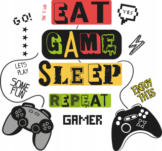 Nálepky na stenu hráčov počítač 75x150 cm g Gamer