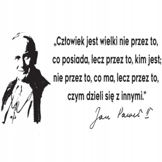 Nálepky na stenu Citáty Citáty Jan Paweł 2