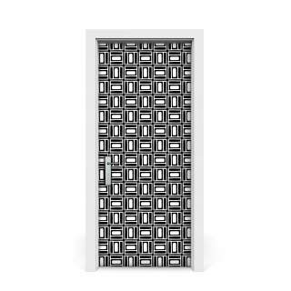 Nálepky Dýha pre dvere Geometrický vzor 85x205