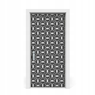 Nálepky Dýha pre dvere Geometrický vzor 95x205
