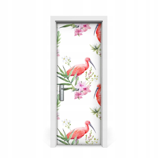 Nálepka na zber na dverách Flamingo 75x205