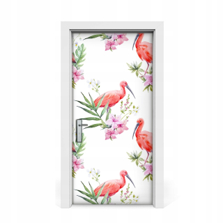 Nálepka na nálepku pre Flamingo Door 95x205