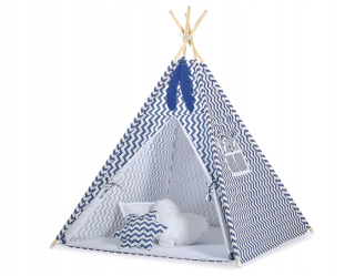Tipi stan + prívesky pre bezplatné perá- Chevron Gran