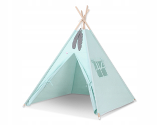 Tipi stan + prívesky zadarmo!- Bright Mint