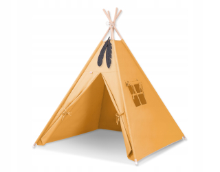 Tipi stan + prívesky zadarmo!- horčica