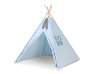 Tipi stanu + prívesky zadarmo!- modrá