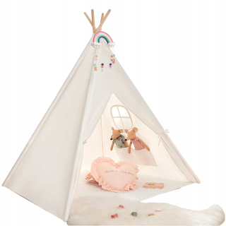 Stan pre deti Tipi Wigwam House Window 120x165