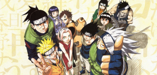 Naruto 200x95 Fizelina, nástenná maľba