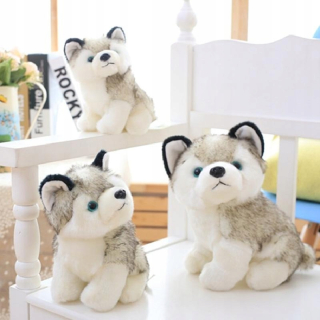 Nový 20/25 / 30 cm husky ps kawaii realistický