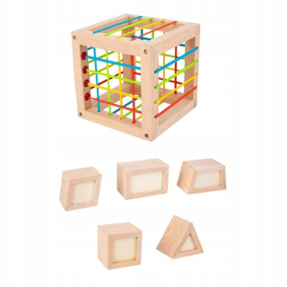 Nové detské triedičské hračky Colorful Cube Viac senzorov