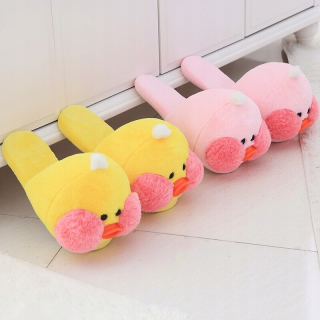Nové roztomilé Lalaffan Cafe Duck Plys Hračky Indoor