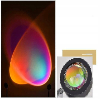 Nočné svetlá okolité osvetlenie LED západ slnka svetlo