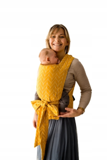 Kavka Handy Carrier: Aztec Braid Bamboo