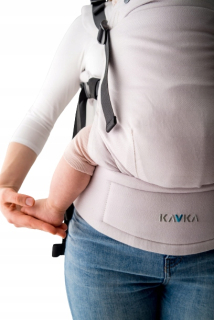 Kavka Mulliage - Lilac Herringbone Bamboo Carrier