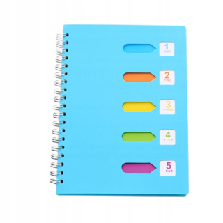 Notebooky s bočnou špirálou zahusťujú notebook