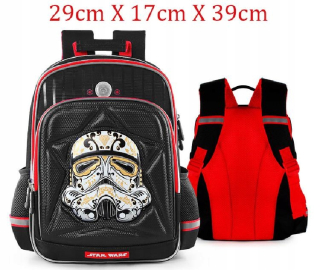 New Disney 3D Brand Star Wars Boys Schoolback pre
