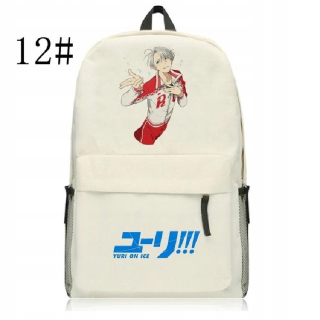 Nový módny unisex Anime Juri !!! na batohu na ľade
