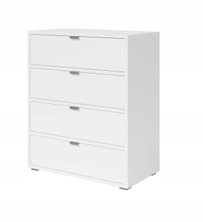 Moderná biela zásuvka 90 cm oproti 6 JR