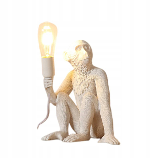 Moderná stolová lampa, opičie stolová lampa,
