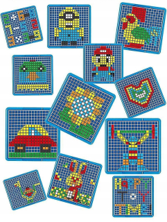 Mozaický košík na huby nového DIY Magic Plate