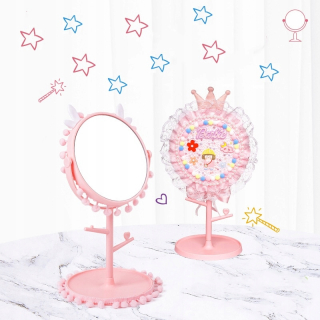 Nuo xiaobei make -up zrkadlo DIY ručne vyrobené krémové lepidlo
