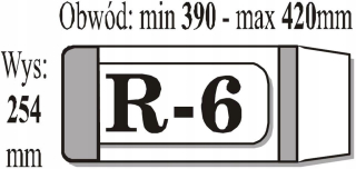 Nastaviteľná kniha obal R6 (50 ks) IKS, IKS