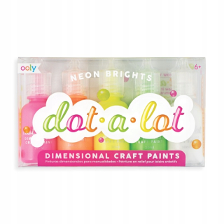 Oola dot-a-lot neónové farby 5 farieb