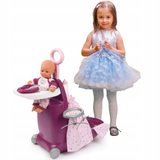 KARIÉRA 3-IN-1 BABY SESTRY SMOBY POSTEĽKA