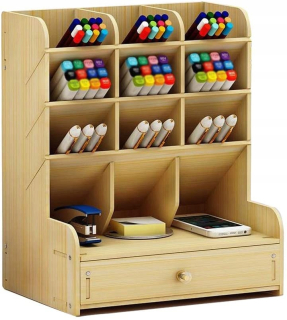 Organizátor Drevená kontajner