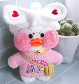Rozprávkový plyšák - Pôvodná plyšová hračka Lalaffanfan kačica 30 cm