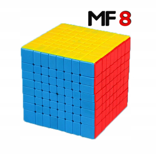 Originálny 8x8 Moyu Mf8 Cube+stojan