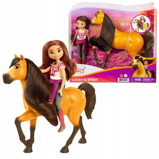 Original Lucky a Spirit Mustang Konik 24h bábika