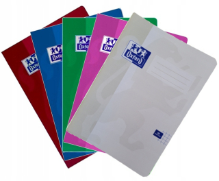 Oxford Soft Touch Notebook A5 60K. 5ks miešajte farbu