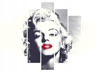 Obrázok portrét Marilyn Monroe