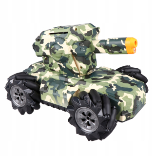 Rotácia 360 stupňov RC cast castbomflage
