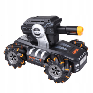 Rotácia 360 stupňov Model vodnej bomby v automobilovej nádrži
