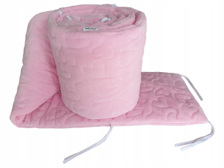 Protect COT 60x120 Velvet 180 cm ružová