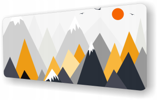 Ochranná maata deskmat pre stôl minimalizmus hory
