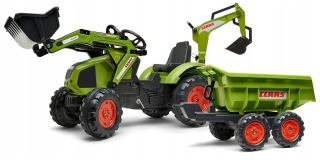 Obrovský traktor pre pedály Falk Claas 3-7 rokov