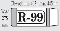 Nastaviteľná kniha obal R99 (50 ks) IKS