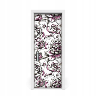 Nálepka na dýhu Roses 75x205
