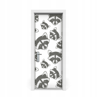 Nálepka na nálepku dýhy Raccoon 75x205