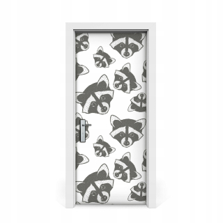 Nálepka na nálepku na dýhu Raccoon 85x205