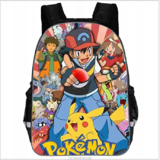 Originálna školská taška Pokemon Pikachu pre sedliakov