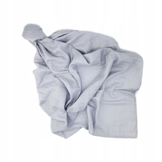Bottry, Muslin Black Cotton 100x100 Gray Lepre