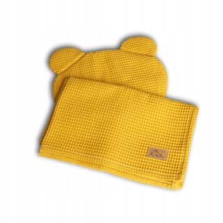Waffle Swaddle - prikrývka s názvom 100x75 vankúš