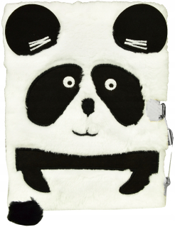 Denník s talianskym visiacim zámkom 96k Panda 623226