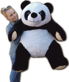 Panda veľký plyšový plyšový plyšový maskot 145 cm.